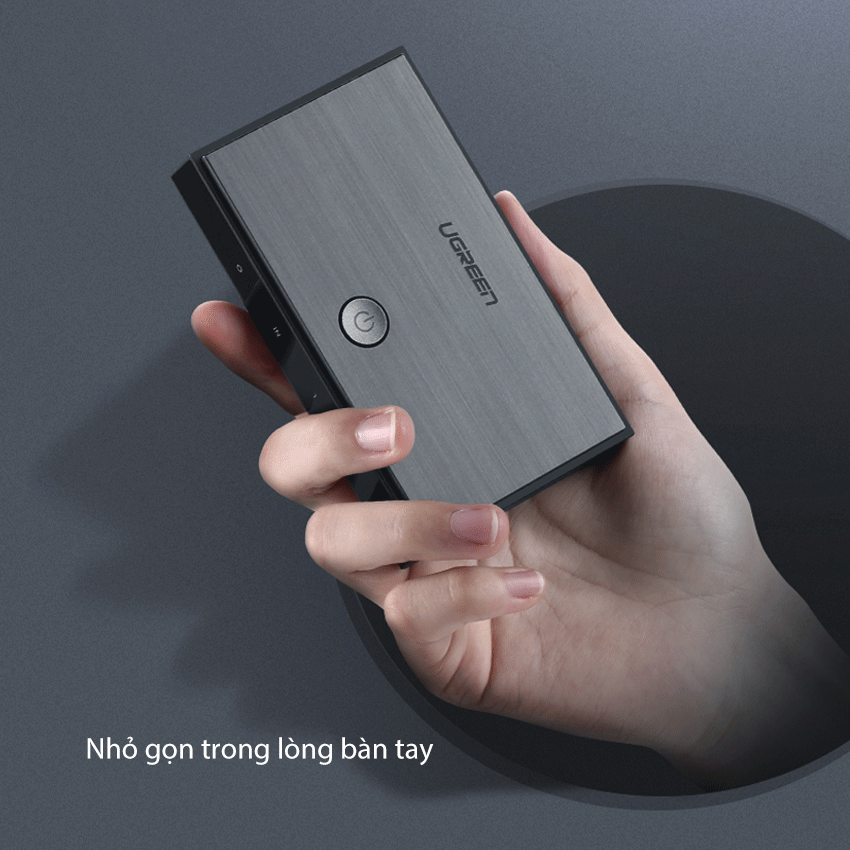 Bộ chia HDMI 2.0 ra 2 cổng hỗ trợ 4kx2k/60Hz chính hãng Ugreen 50707