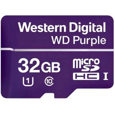 MicroSDHC WD Purple