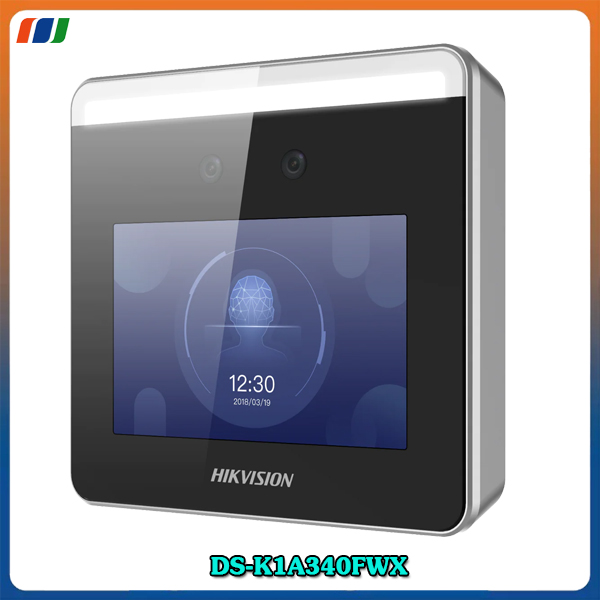Trọn bộ Kiểm Soát Cửa Ra/Vào Hik CGA340FWX - Cửa Gỗ/Sắt - Khuôn mặt và Vân Tay