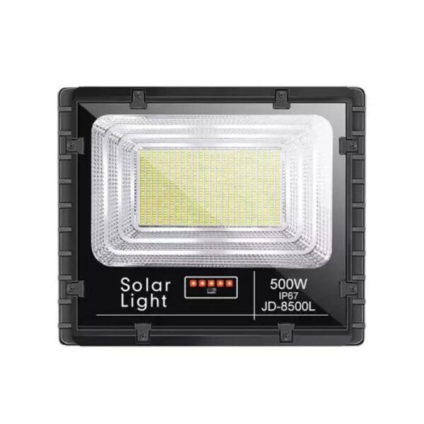 Đèn pha led năng lượng mặt trời JINDIAN JD-8500L 500W