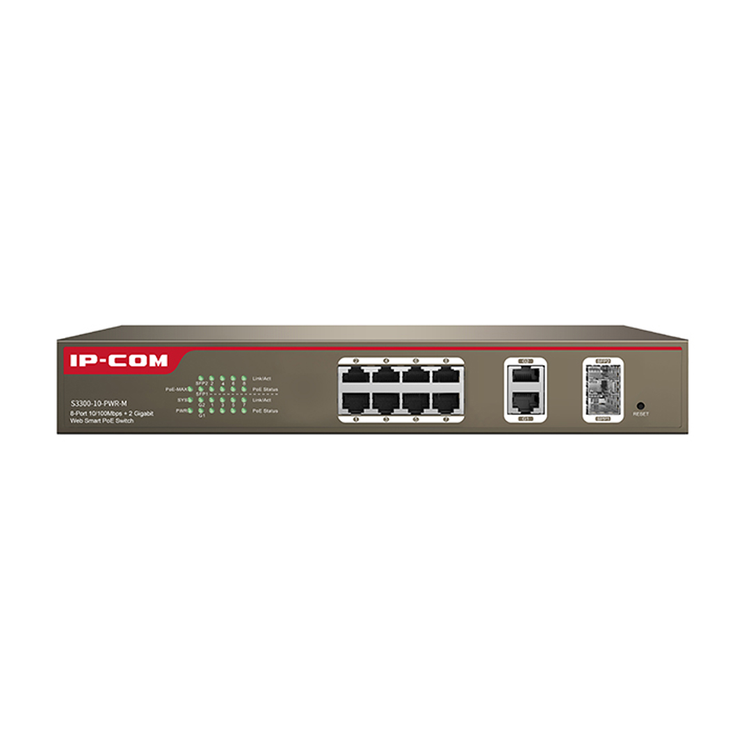 SWITCH IPCOM POE S3300-10-PWR-M