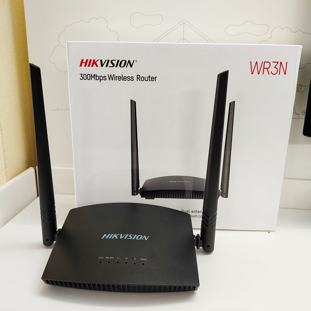 Router Wifi thông minh chuẩn N tốc độ 300Mbps HIKVISION DS-3WR3N