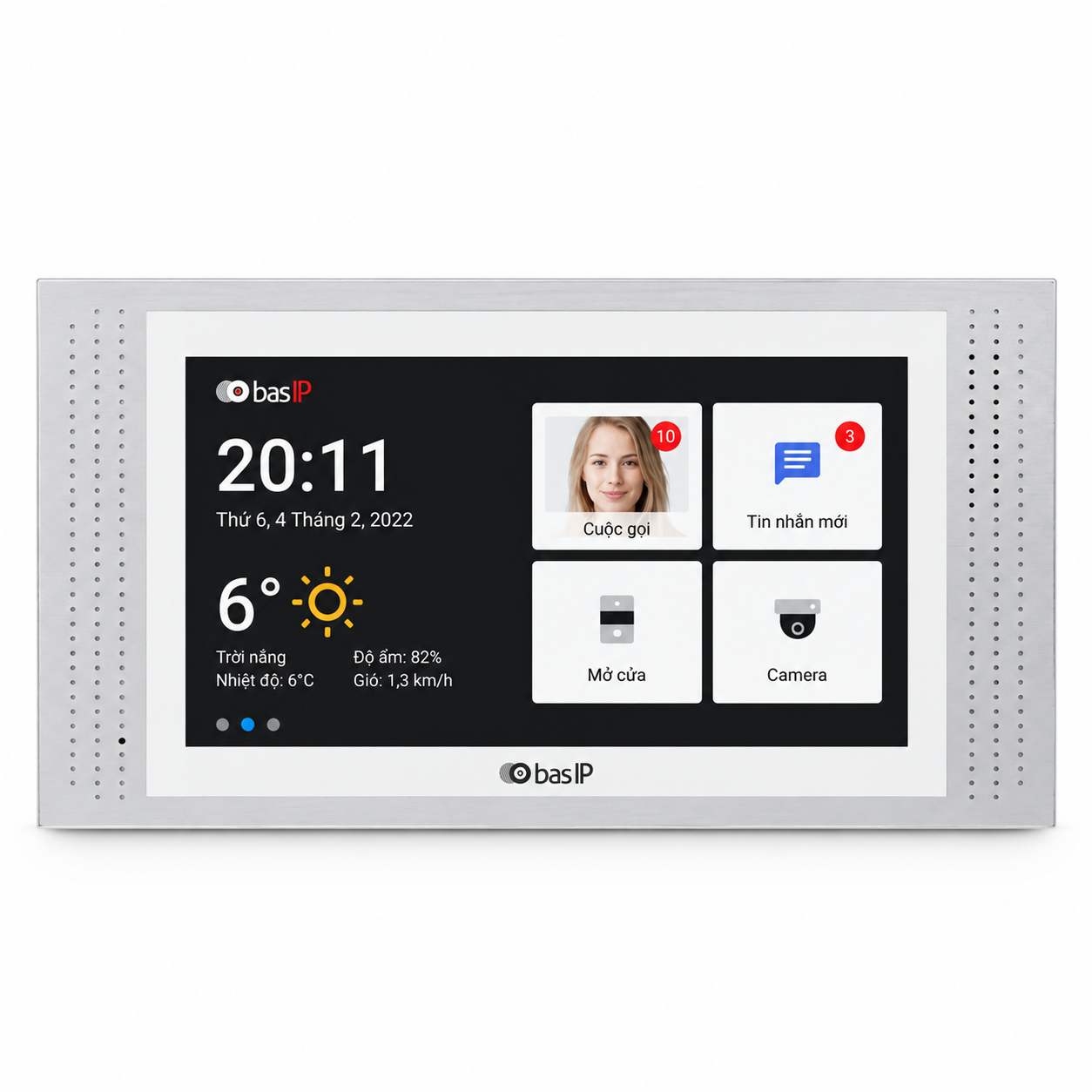 Trọn bộ chuông cửa có hình Bas-IP AV-04FDI-AQ-07LL