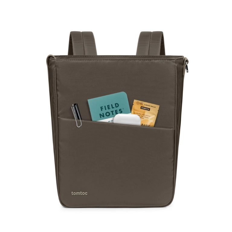 Túi Đeo Kiêm Balo Tomtoc (USA) Slash Sling Bag Taupe 13-14'' H63