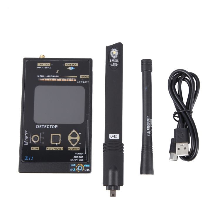 Máy dò đa chức năng X11 Chống gián điệp Chống nghe lén Anti-Tracker