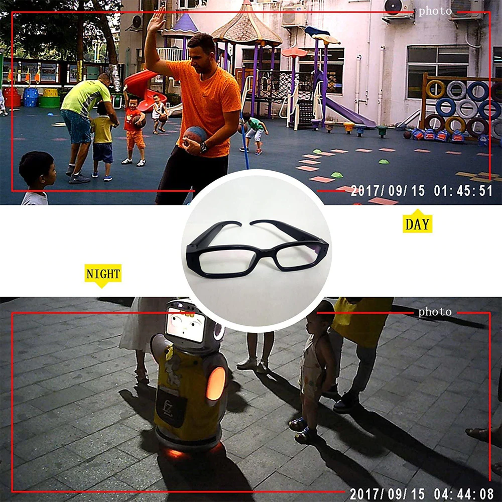 Camera ngụy trang Kính mắt Full HD – Âm thanh rõ nét Glasses C9