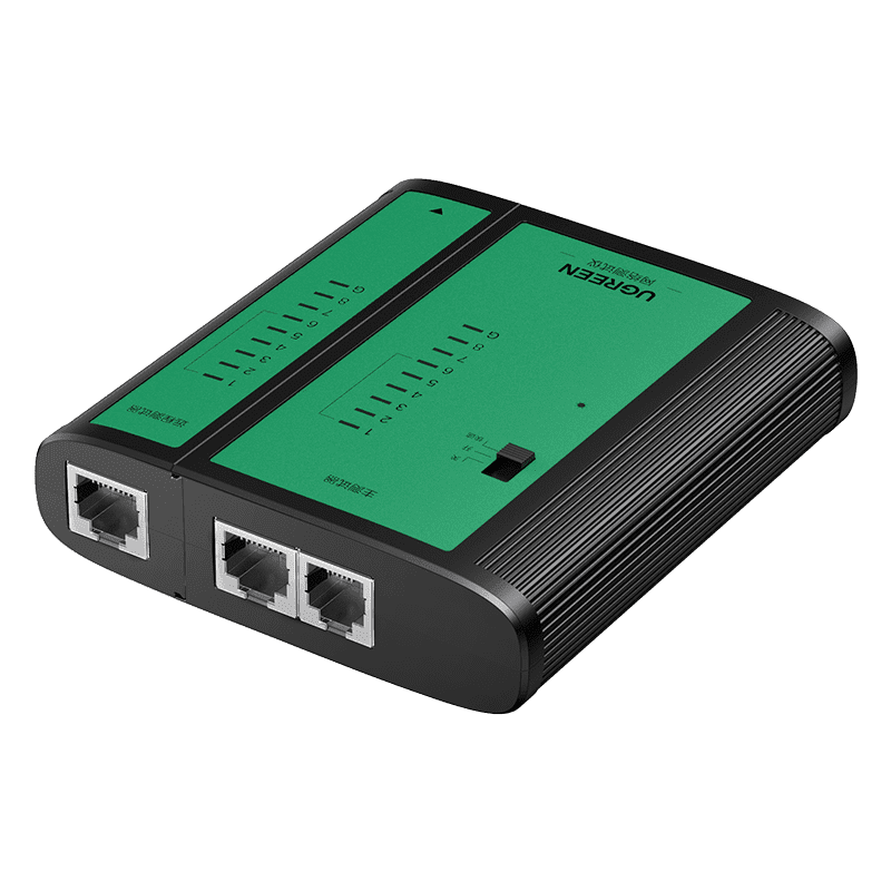 Thiết bị test tín hiệu RJ11, RJ45 dây mạng, dây điện thoại Network Cabe Tester Ugreen 10950