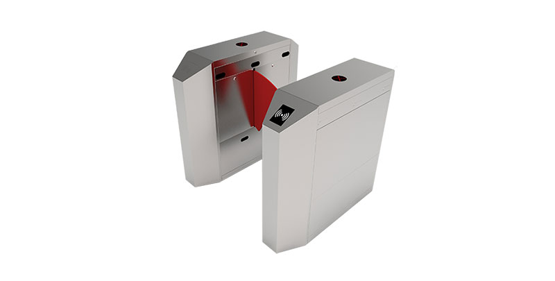 Cổng Chắn Flap lối vào làn đơn ZKTeco FBL2000 Pro