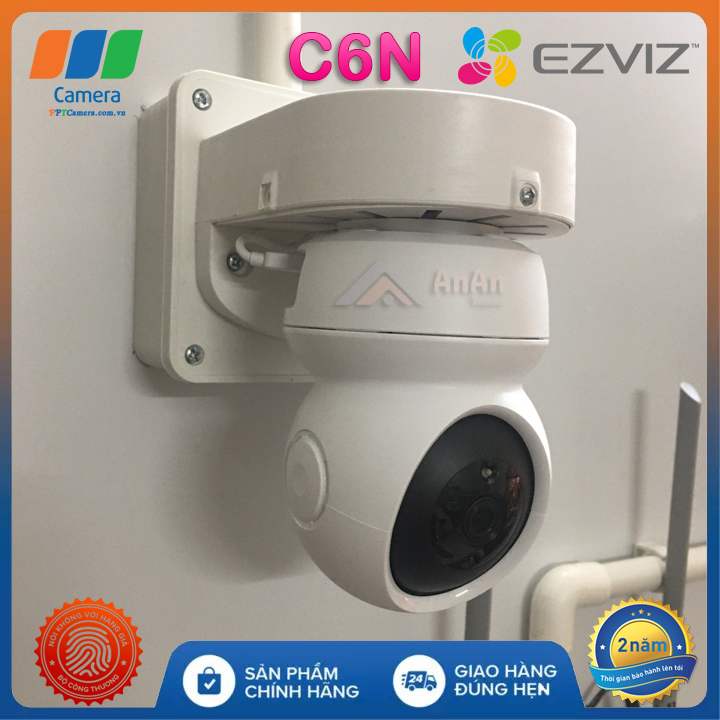 Trọn Bộ Camera Wifi thông minh 360 độ EZVIZ C6N FHD TF128 Âm Thanh 2 chiều