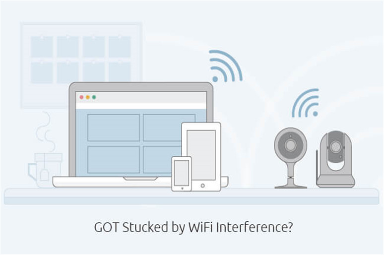 Cách giải quyết nhiễu WiFi của camera an ninh không dây