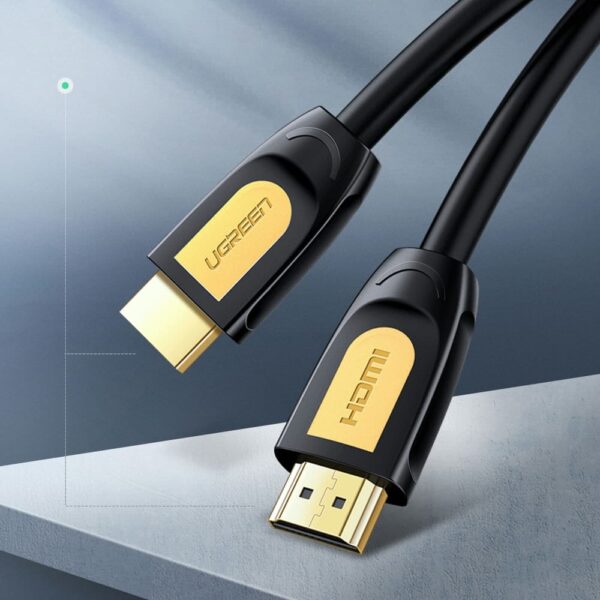 Dây cáp HDMI 2.0 tròn UGREEN HD101 11106 Dài 15m lõi đồng 19+1 hỗ trợ 4K60Hz
