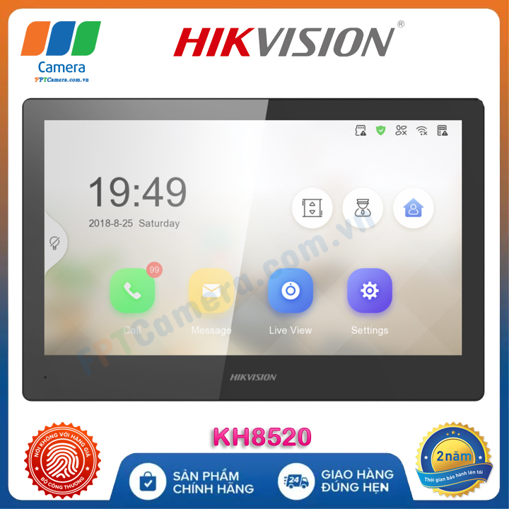 Trọn bộ KIS608 Pro Chuông cửa có hình HIKVISION