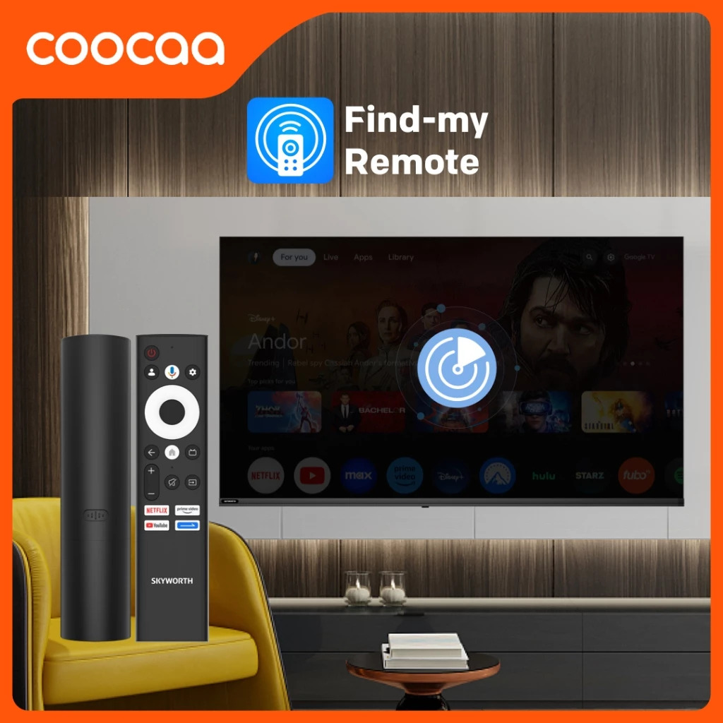 Google Tivi Coocaa 32 inch HD 32Z73 điều khiển giọng nói
