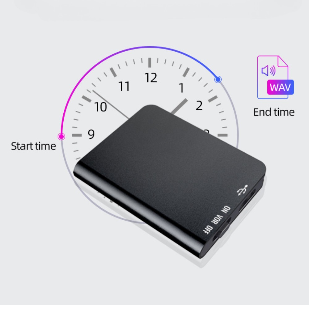 Máy Ghi Âm Q6 Pro: Ghi âm giọng nói 48h - Siêu nhỏ - Lọc âm siêu tốt