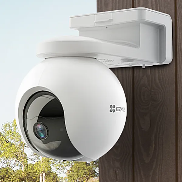 Camera an ninh ngoài trời chạy bằng pin với bộ lưu trữ thẻ SD cục bộ