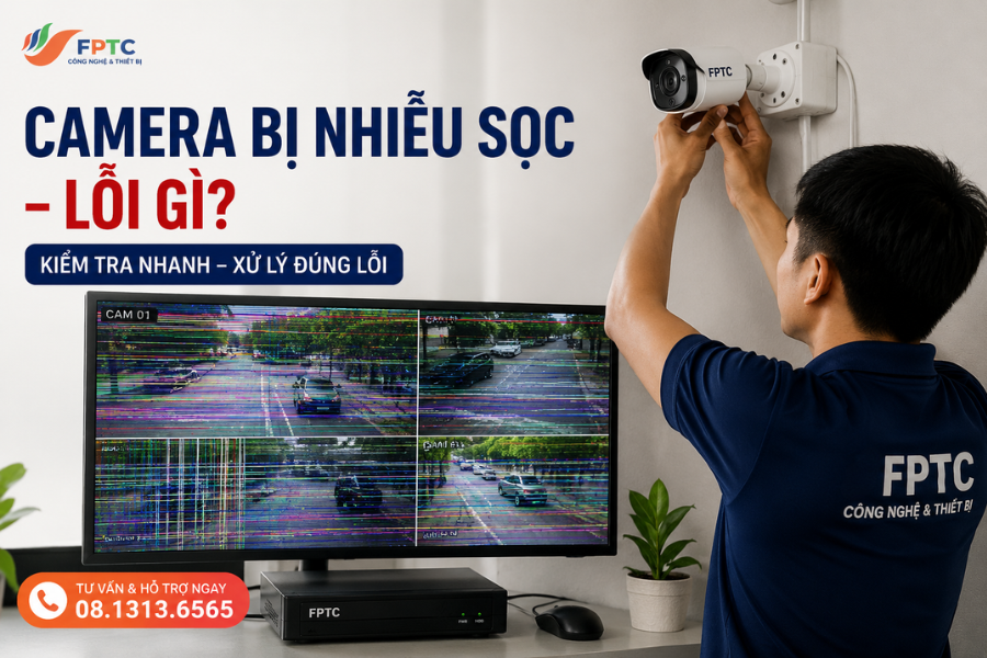 Camera Bị Nhiễu Sọc Ngang Sọc Dọc – Nguyên Nhân Và Cách Khắc Phục