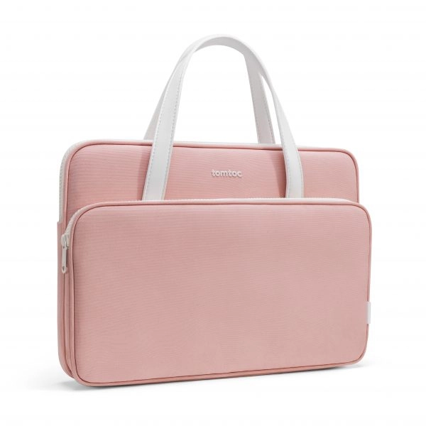 TÚI XÁCH TOMTOC (USA) BRIEFCASE PREMIUM FOR MACBOOK/ULTRABOOK 13”/14” (H21-C01) Màu Hồng