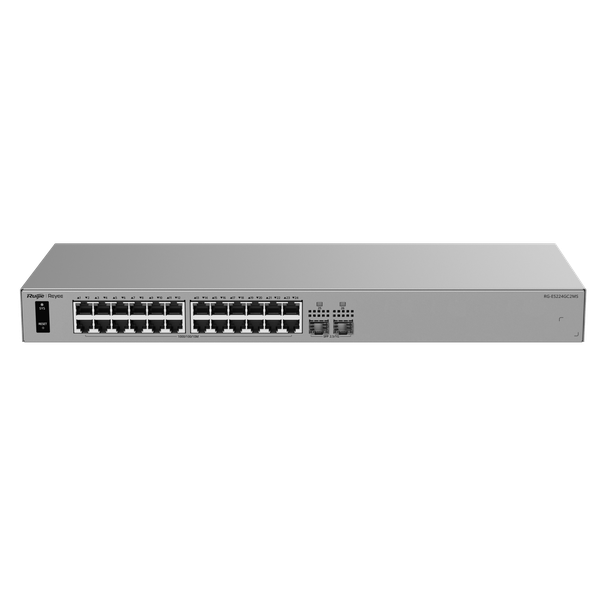 Switch chia mạng Ruijie RG-ES224GC2MS (Cloud switch 24 cổng Gigabit)