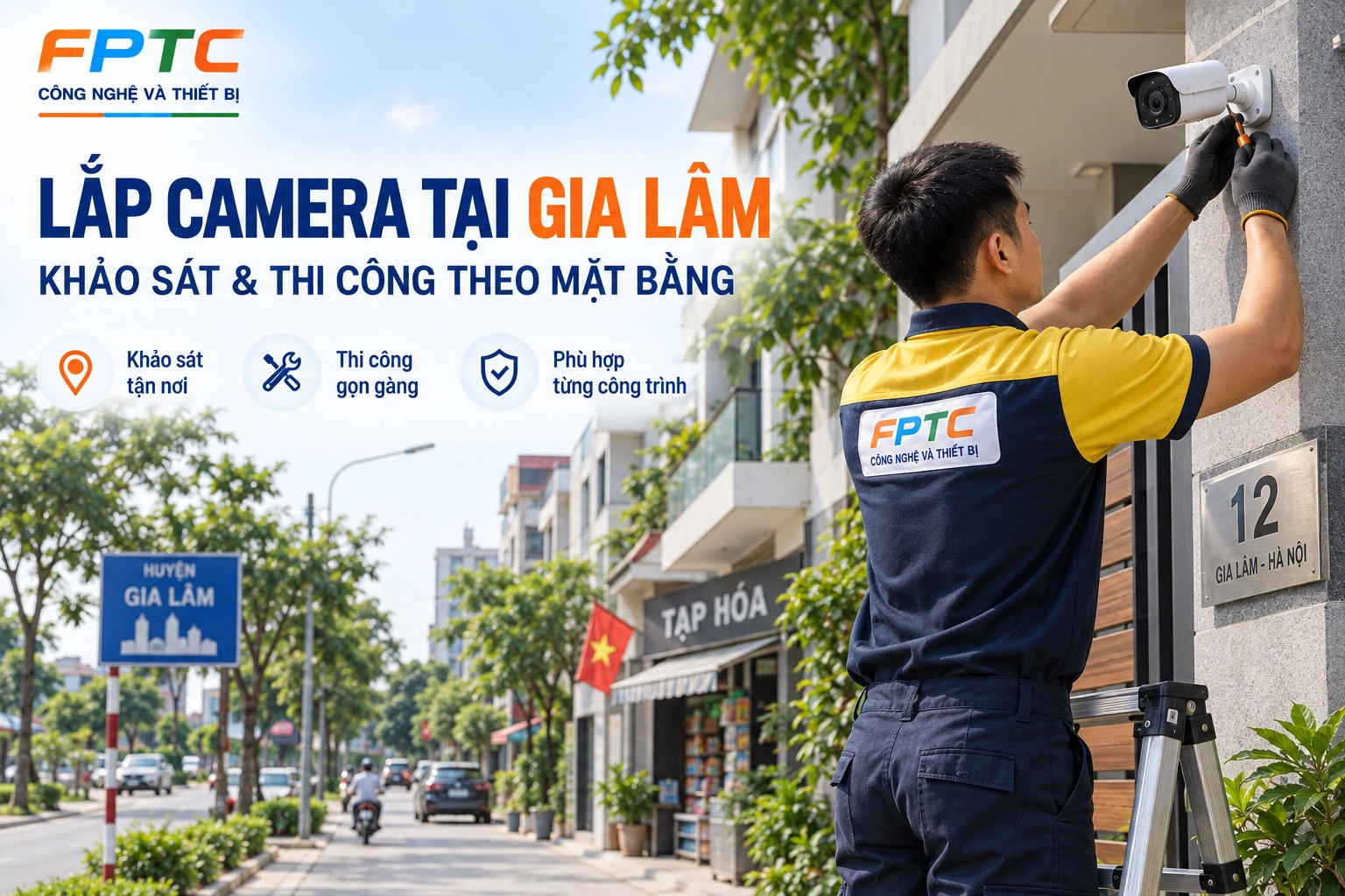 Lắp Camera Tại Gia Lâm – Nhà Ở, Cửa Hàng, Kho Xưởng