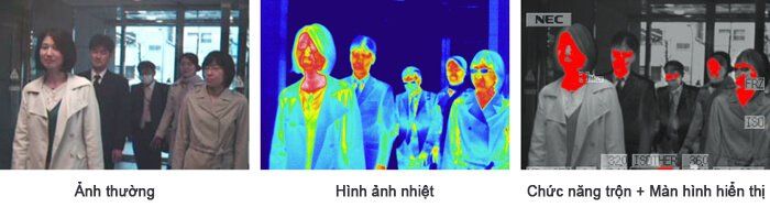 sự khác biệt camera nhiệt và hồng ngoại