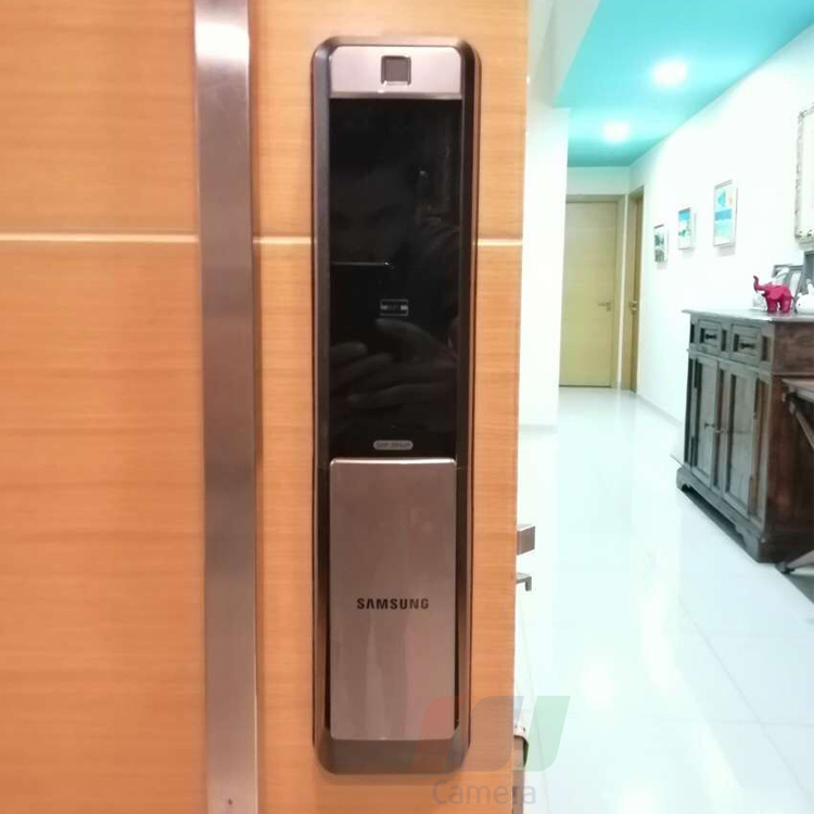 Trọn bộ Khóa cửa vân tay mở từ xa Samsung SHP-DP609