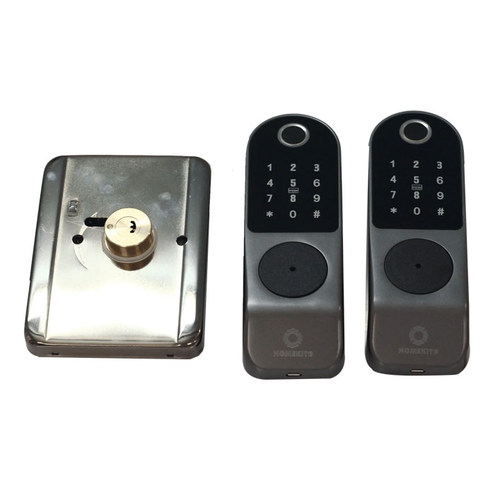 Khóa cửa cổng vân tay 2 chiều Homekit AB-17A