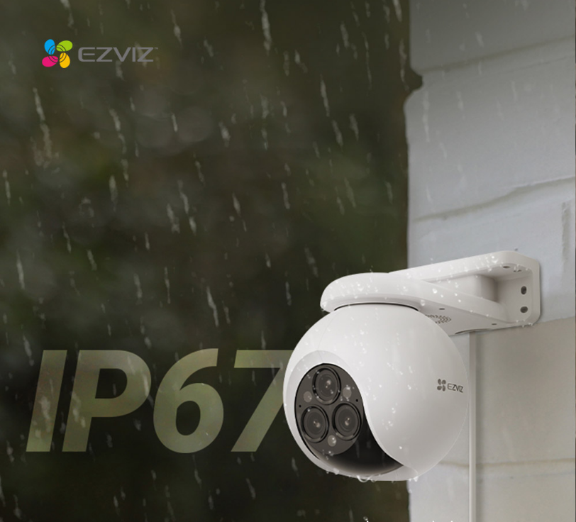 Camera WiFi Ngoài trời EZVIZ NT-H80F Đàm  thoại,quay quét 360-2K