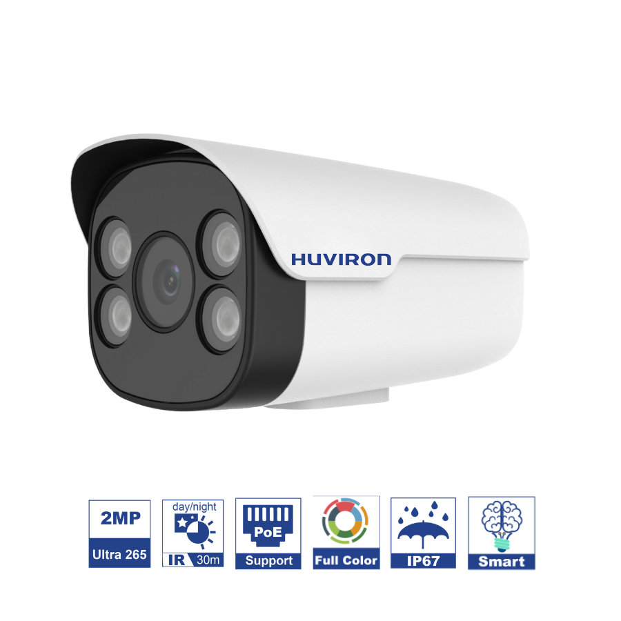 Camera IP hồng ngoại 2.0 Megapixel HUVIRON HU-NP244DF/I3E