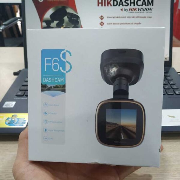 Camera hành trình F6S Hikvision – Tích hợp màn hình cảm ứng IPS