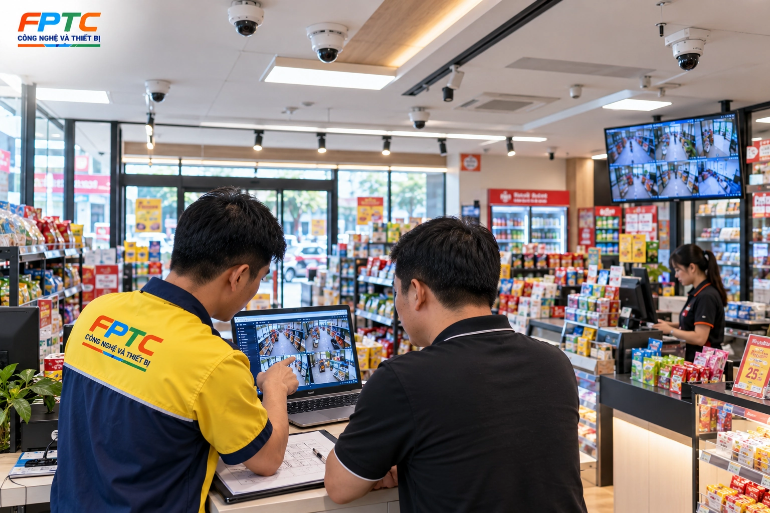 Camera Đã Có Sẵn Trong Cửa Hàng: Có Thể Dùng AI Để Quản Lý Vận Hành Mà Không Thay Toàn Bộ Hệ Thống? Một cửa hàng đã lắ