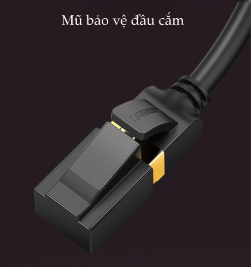 Cáp mạng LAN Cat 7 F/FTP đầu đúc bọc kim loại UGREEN NW107 11274 Dài 15m
