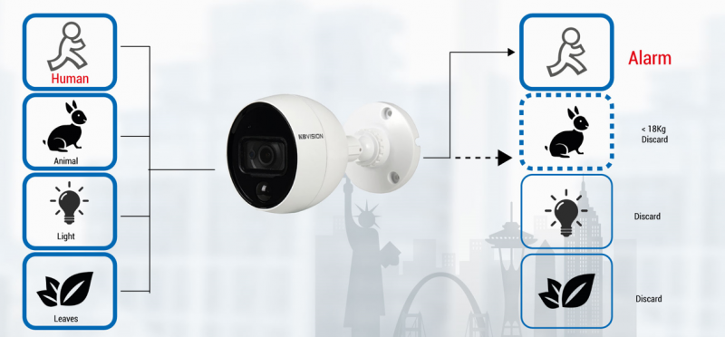 Các tùy chọn cảnh báo phổ biến của camera báo động chống trộm là gì
