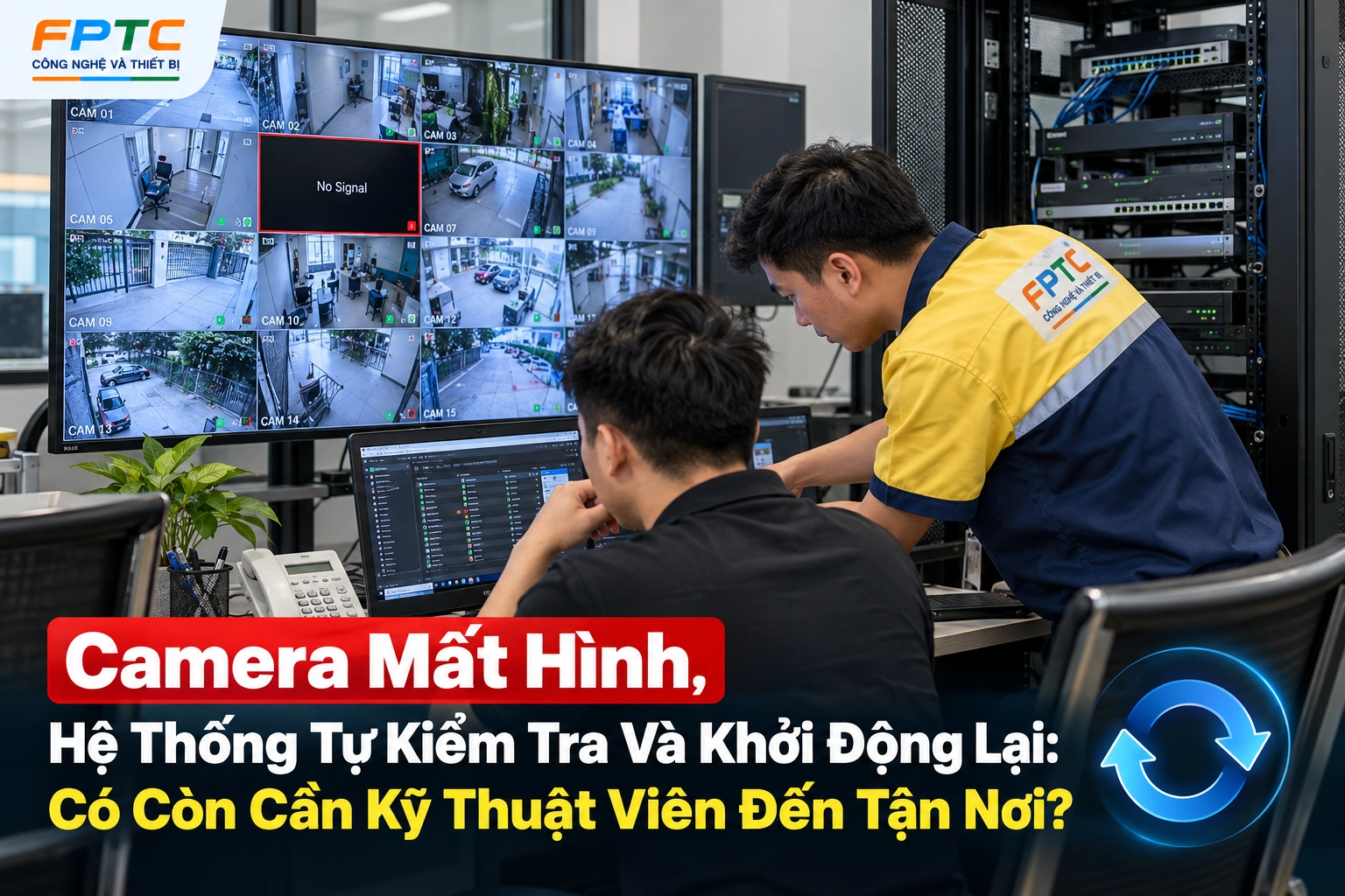 Camera Mất Hình, Hệ Thống Tự Kiểm Tra Và Khởi Động Lại: Có Còn Cần Kỹ Thuật Viên Đến Tận Nơi?