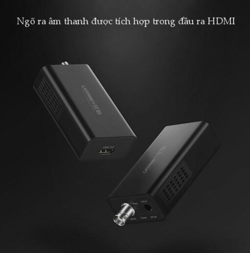 Bộ chuyển đổi tín hiệu 3G/SDI sang HDMI UGREEN CM131 40965 Độ phân giải HD