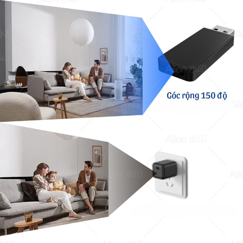 Camera USB - UP1 Độ phân giải Full HD - Âm thanh rõ nét - Tích hợp bộ nhớ 64GB