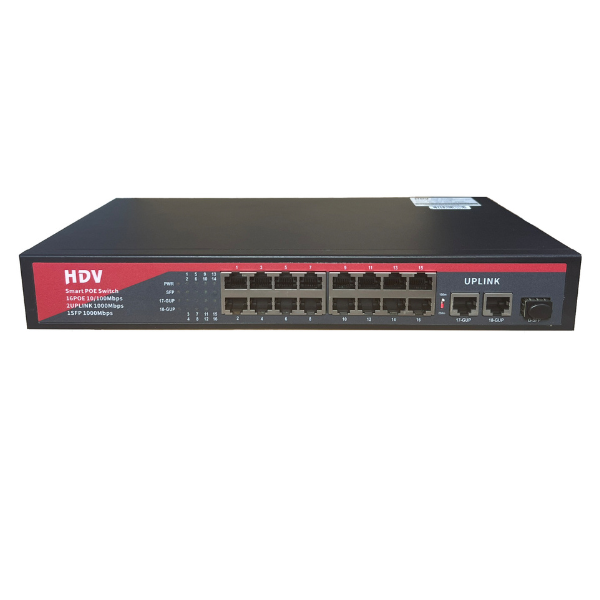 Switch 16 Cổng POE VisionCop HD416PW