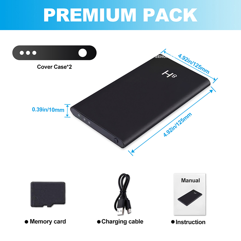 Camera Ngụy Trang Sạc dự phòng Mini H8Pro  – Ẩn siêu nét