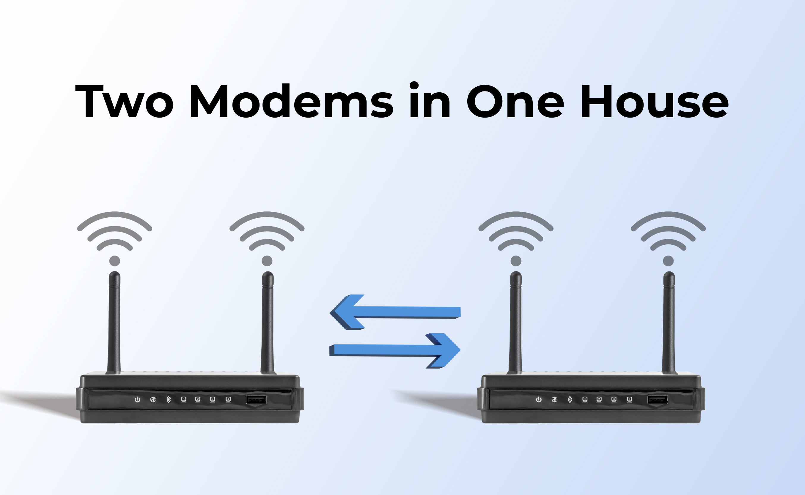 Bạn có thể có hai modem trong một ngôi nhà không?