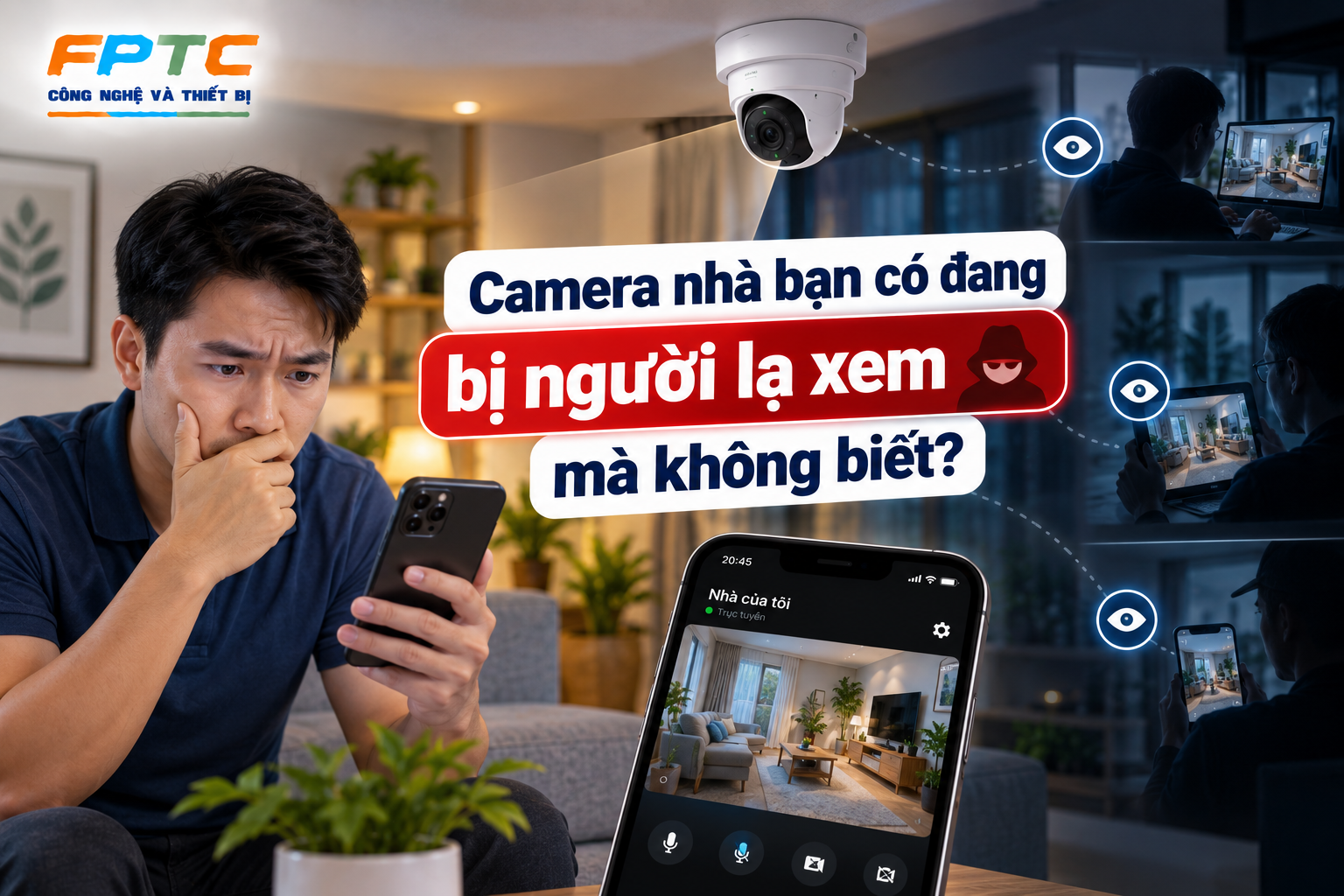 Camera nhà bạn có đang bị người lạ xem mà không biết?