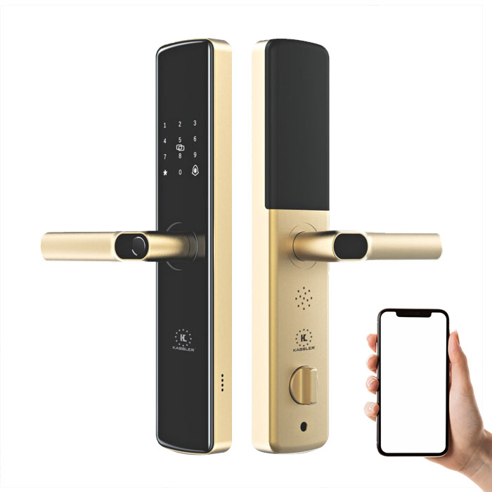 Khóa cửa vân tay Kassler KL-678 Gold App Wifi