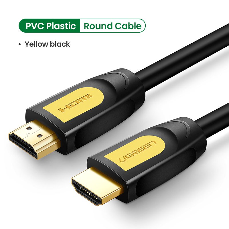 Dây cáp HDMI 2.0 tròn UGREEN HD101 11106 Dài 15m lõi đồng 19+1 hỗ trợ 4K60Hz