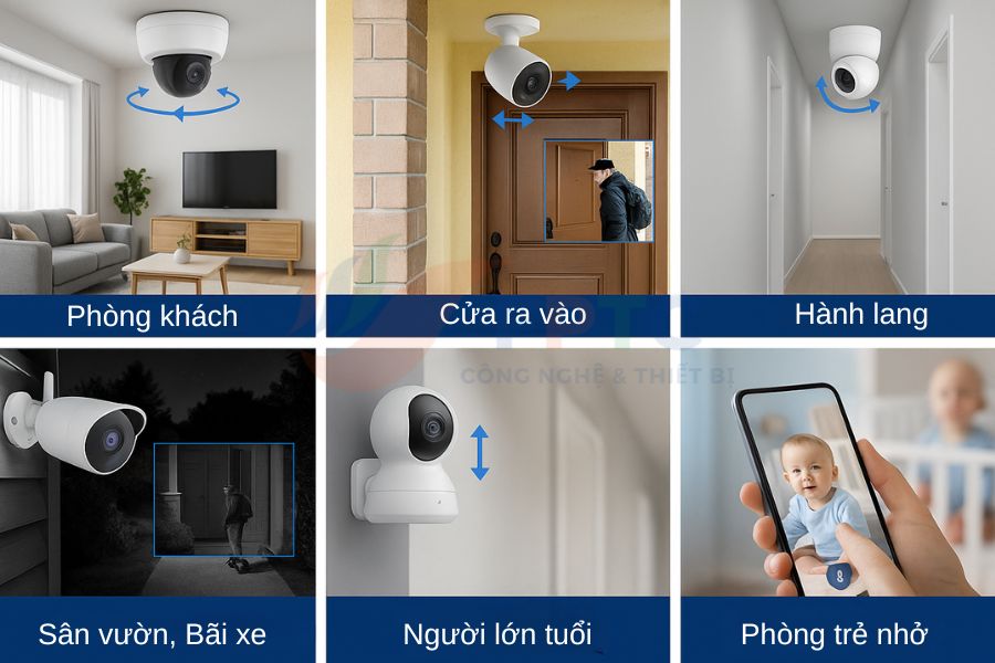 Lắp Đặt Camera Gia Đình – Nên Chọn Loại Nào? Hướng Dẫn Chi Tiết 2025