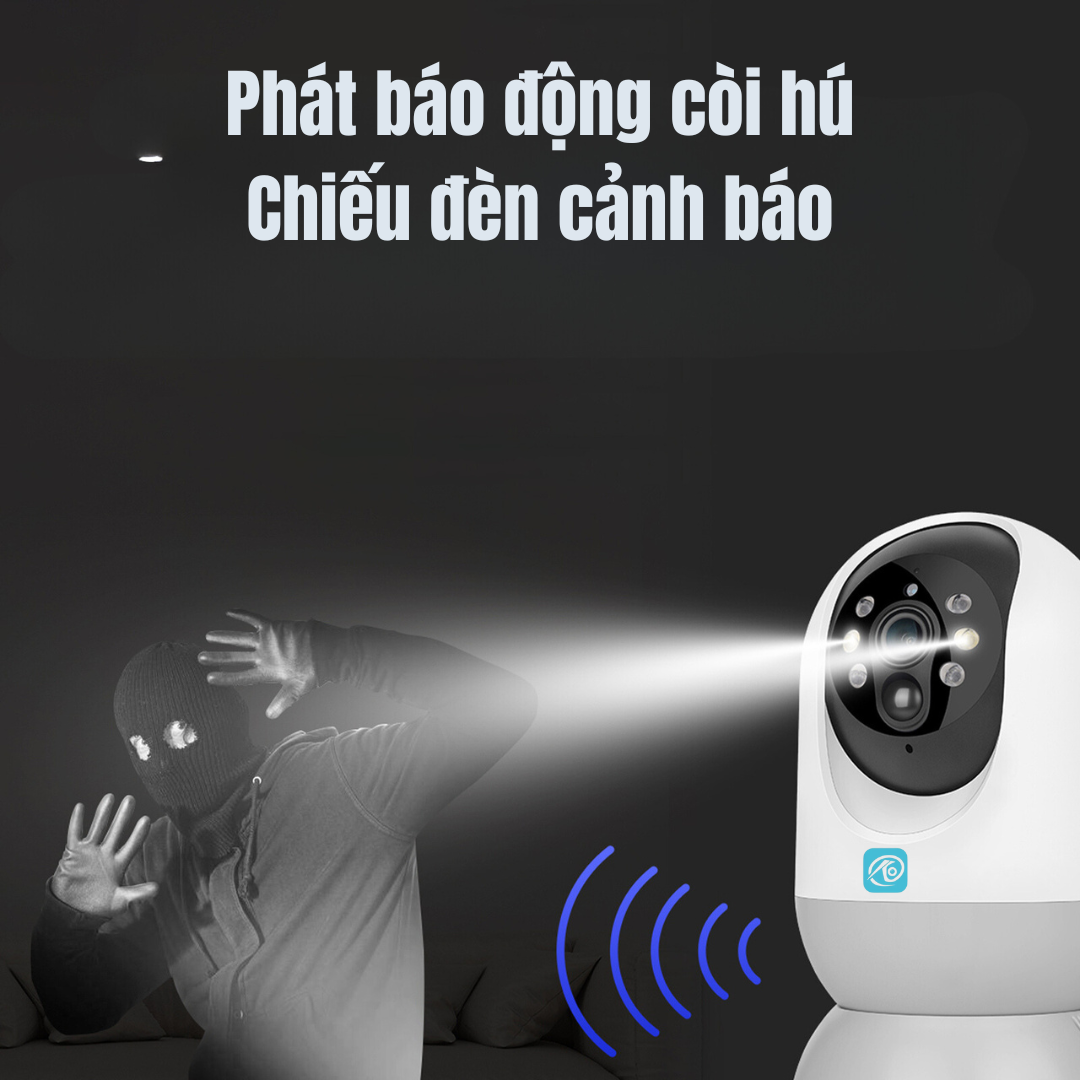 Camera PW1 Quay quét 360 độ: Sử dụng Pin Lên Đến 50 Ngày - Giải Pháp Giám Sát Thông Minh