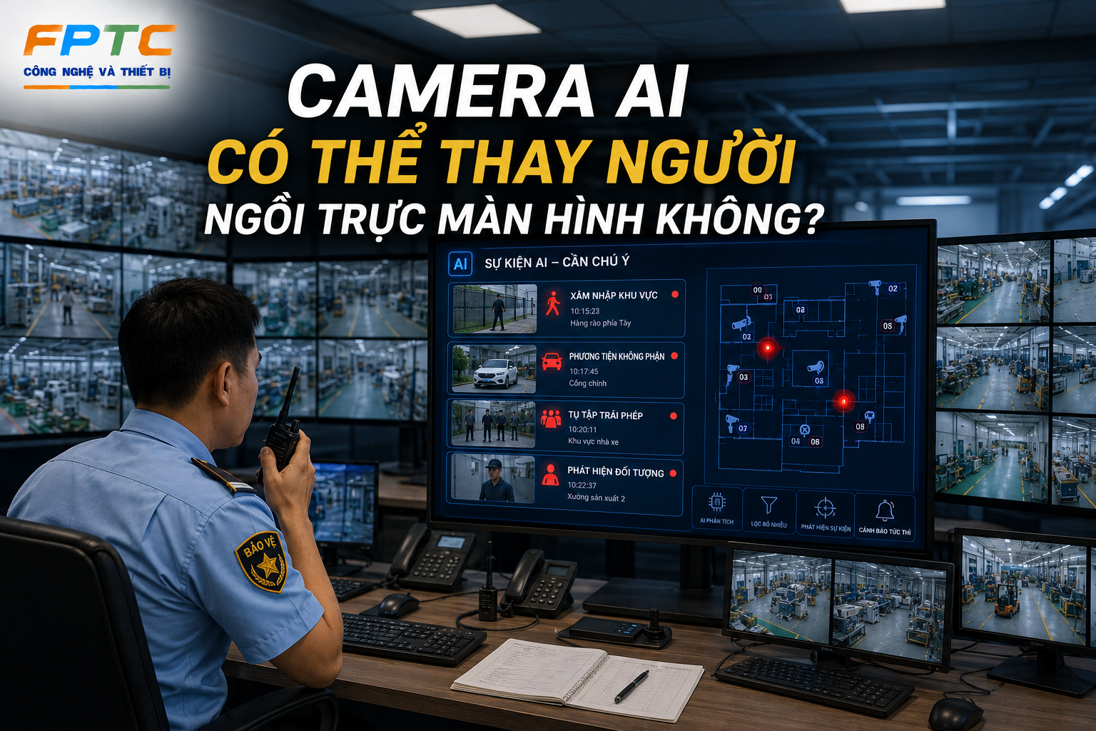 Camera AI Có Thể Thay Người Ngồi Trực Màn Hình Không?