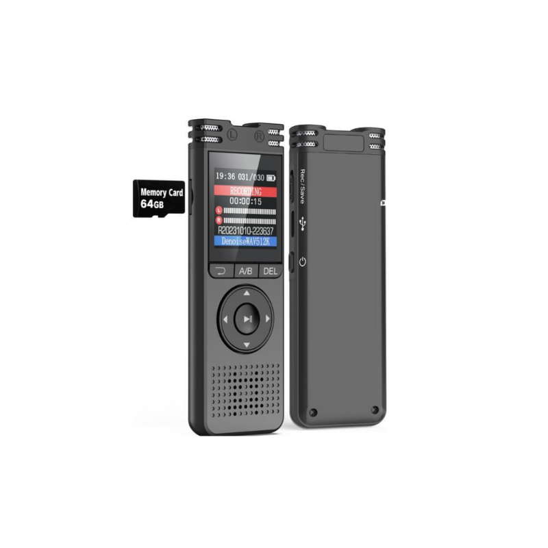 Máy Ghi Âm Q2S – Ghi Âm Siêu Nét 1536Kbps, Pin 50 Giờ, Dễ Dùng