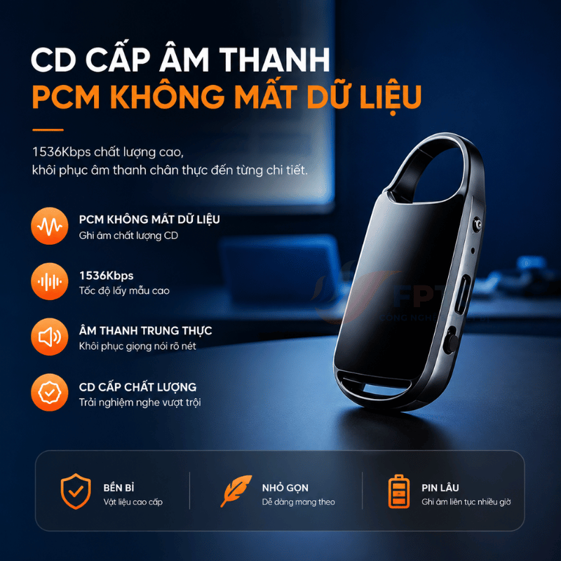 Máy Ghi Âm Newman H8 Dạng Móc Khóa – Ghi Âm PCM Cao Cấp, Nhỏ Gọn, Pin Lâu Đến 28 Giờ