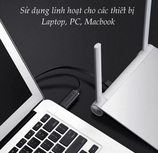 Cáp Console UGREEN CM204 60813 Dài 3m Chuyển USB 2.0 sang RJ45 FTDI (chuẩn 8 pin)