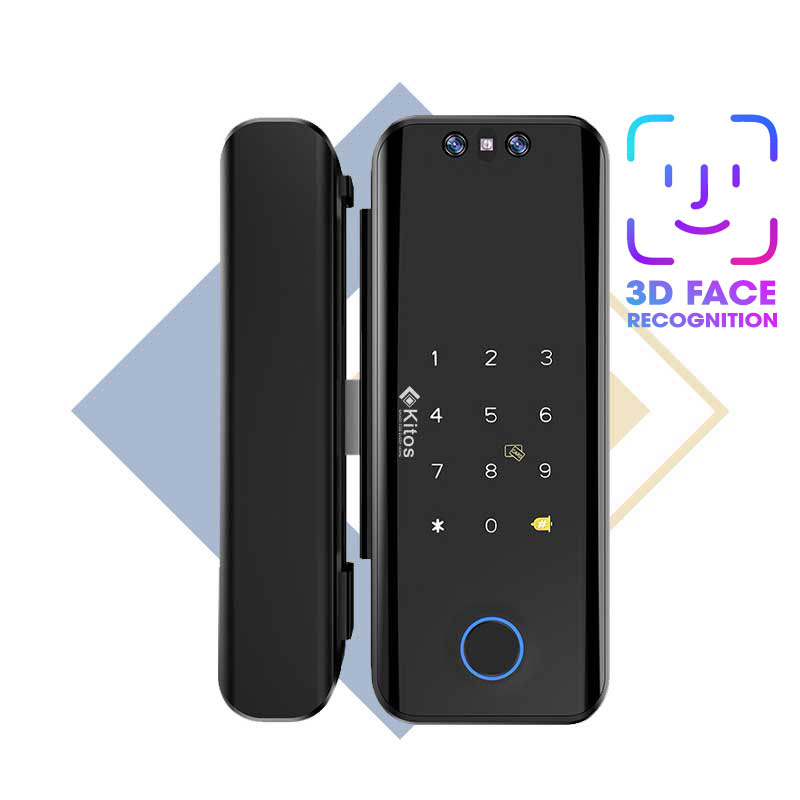 Khóa cửa kính cường lực Kitos KT GL30 FACE ID