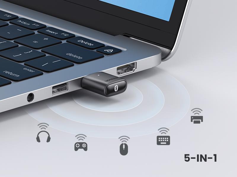 USB Bluetooth Ugreen 80889 – Thu phát Bluetooth 5.0