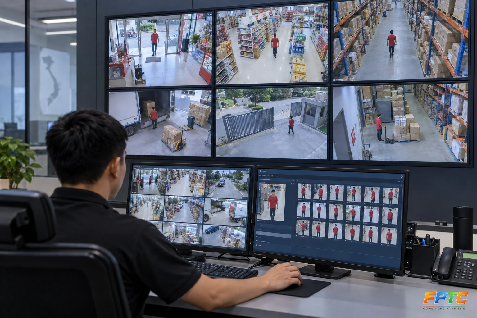 Tìm Video Camera Bằng Câu Mô Tả: Có Thể Tìm “Người Mặc Áo Đỏ” Nhanh Đến Đâu?